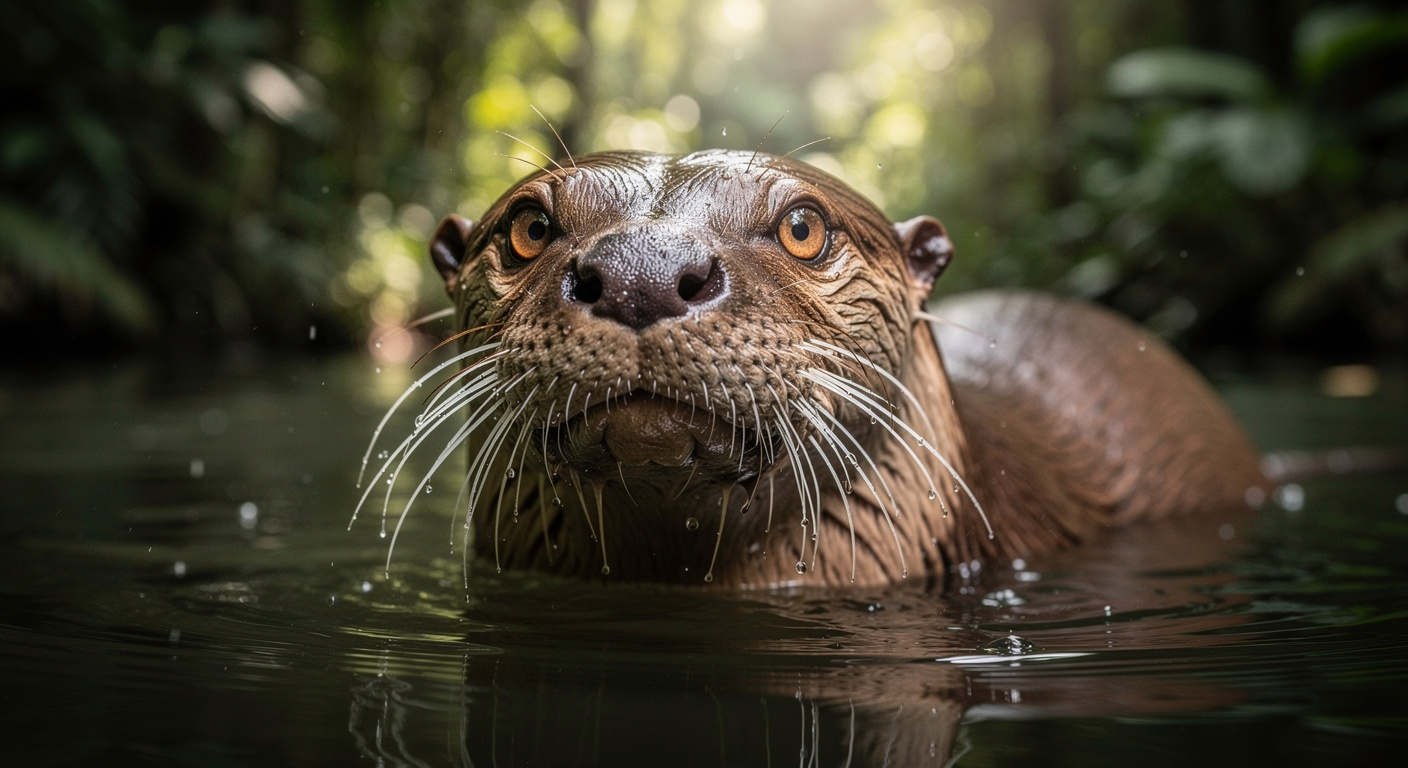 Loutres Géantes d'Amérique du Sud : Derrière l'Apparence Adorable, des Prédateurs Territoriaux