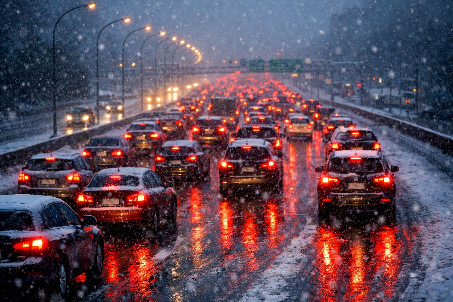 Neige sur les routes : pourquoi la soirée de mardi a été si compliquée