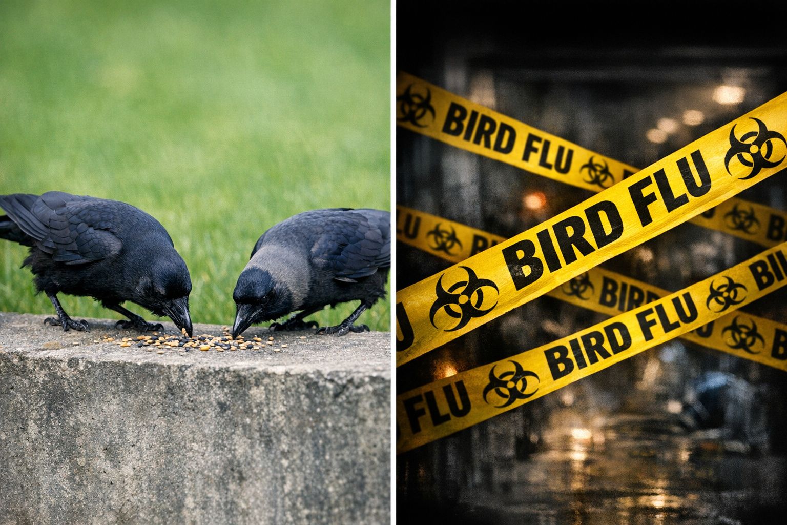 Des corbeaux retrouvés morts : la menace du H5N1 refait surface selon les autorités