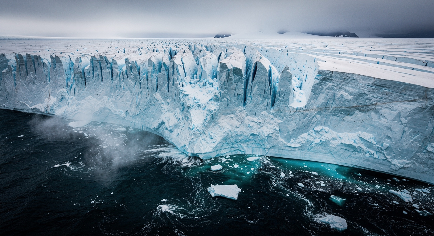 Le projet radical de construire un mur de 80 kilomètres autour du "glacier de l’Apocalypse" en Antarctique