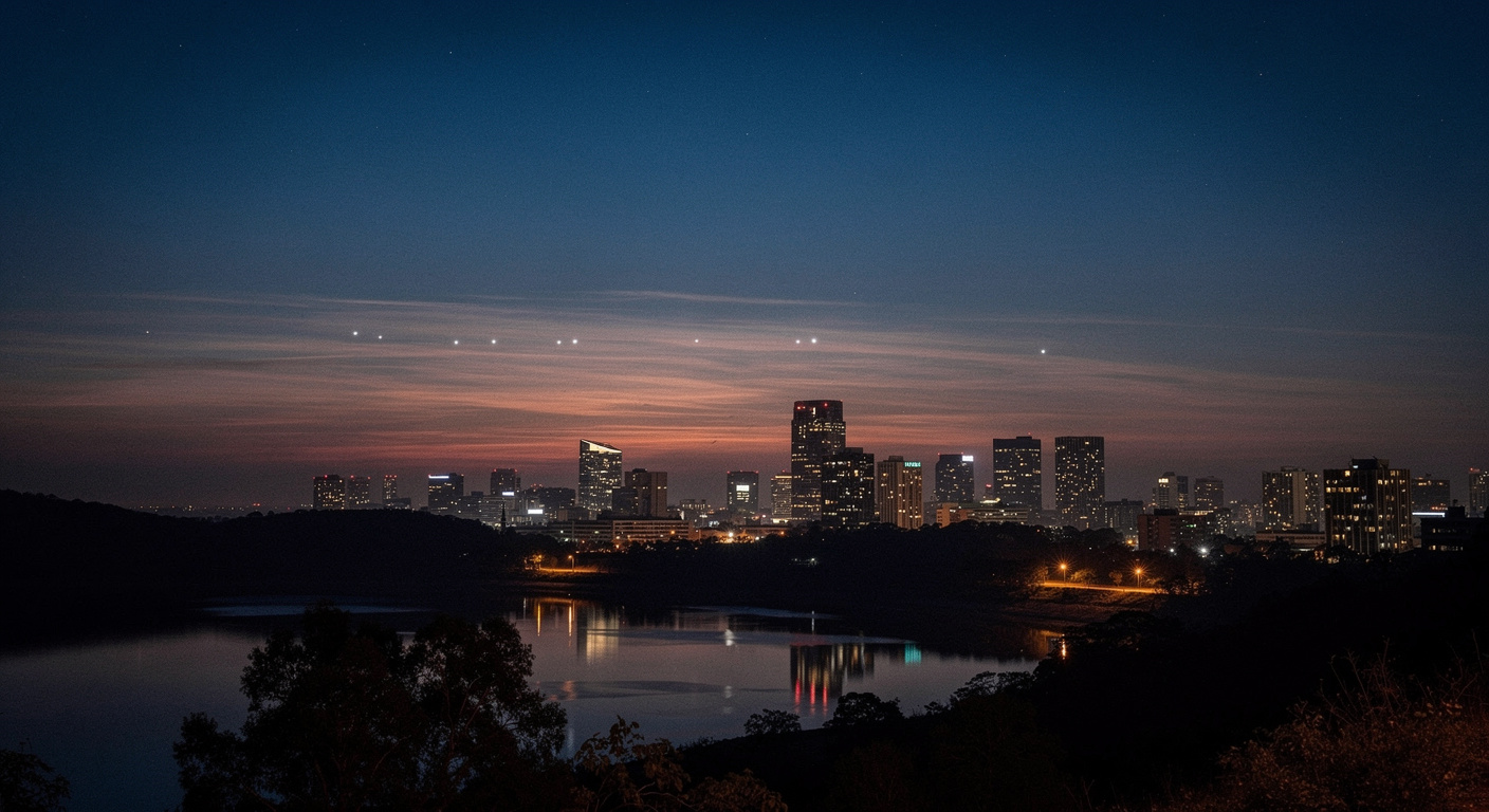 Six planètes s'alignent actuellement : un spectacle rare visible à une heure enfin convenable