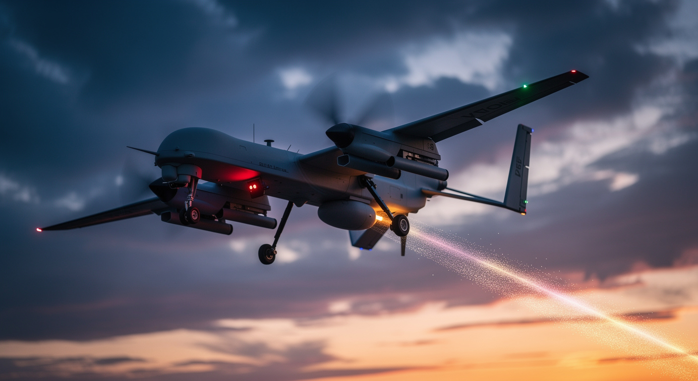 Des scientifiques ont découvert le secret du &lsquo;vol infini&rsquo; : tirer des lasers sur des drones