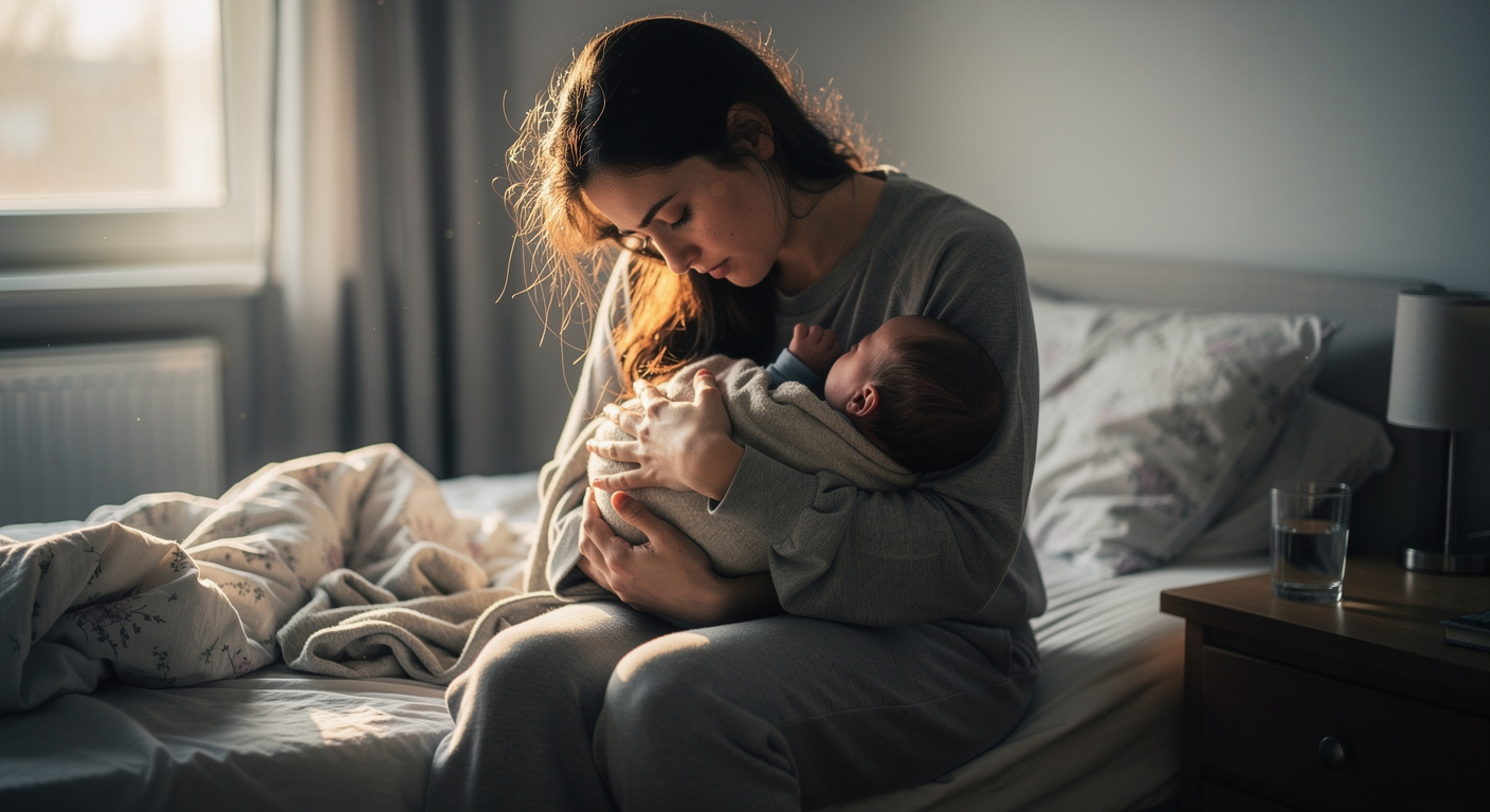 Maternité : ce que cachent souvent les images de bonheur absolu