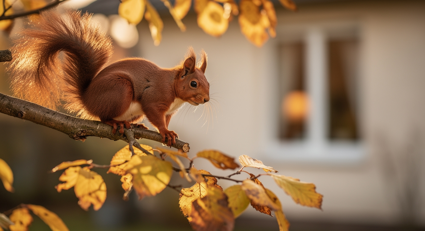 Ce fruit commun qui attire immanquablement les écureuils sur le rebord de votre fenêtre