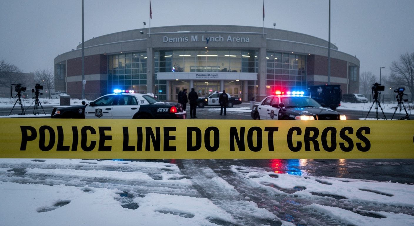Fusillade mortelle lors d'un match de hockey : un père ouvre le feu sur sa famille