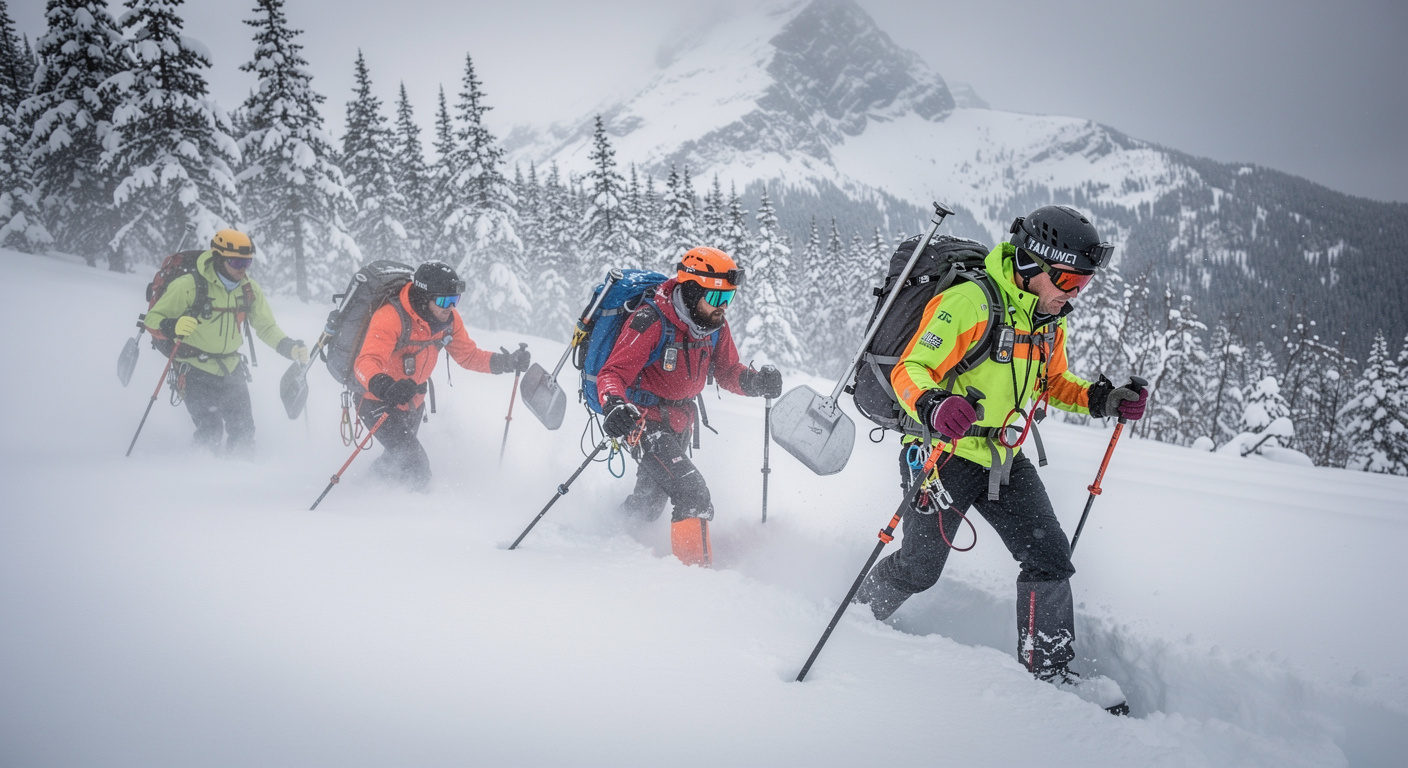 Angoisse en Californie : neuf skieurs manquent à l&rsquo;appel après une avalanche