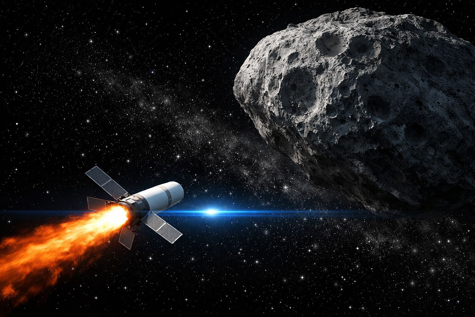 Des scientifiques estiment que faire exploser un astéroïde à l’arme nucléaire pourrait sauver la planète