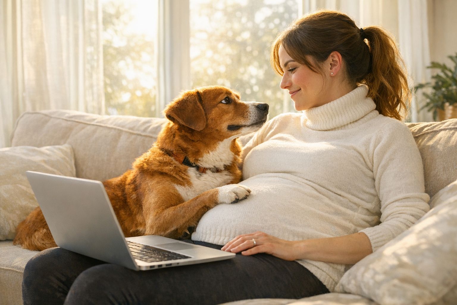 Votre chien pose sa patte sur vous ? Voici le message précis qu&rsquo;il tente de vous transmettre