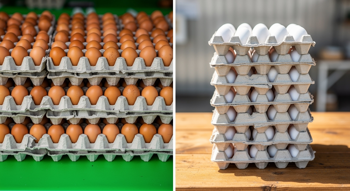 Œufs bruns ou œufs blancs : l'un est-il vraiment meilleur pour votre santé ?