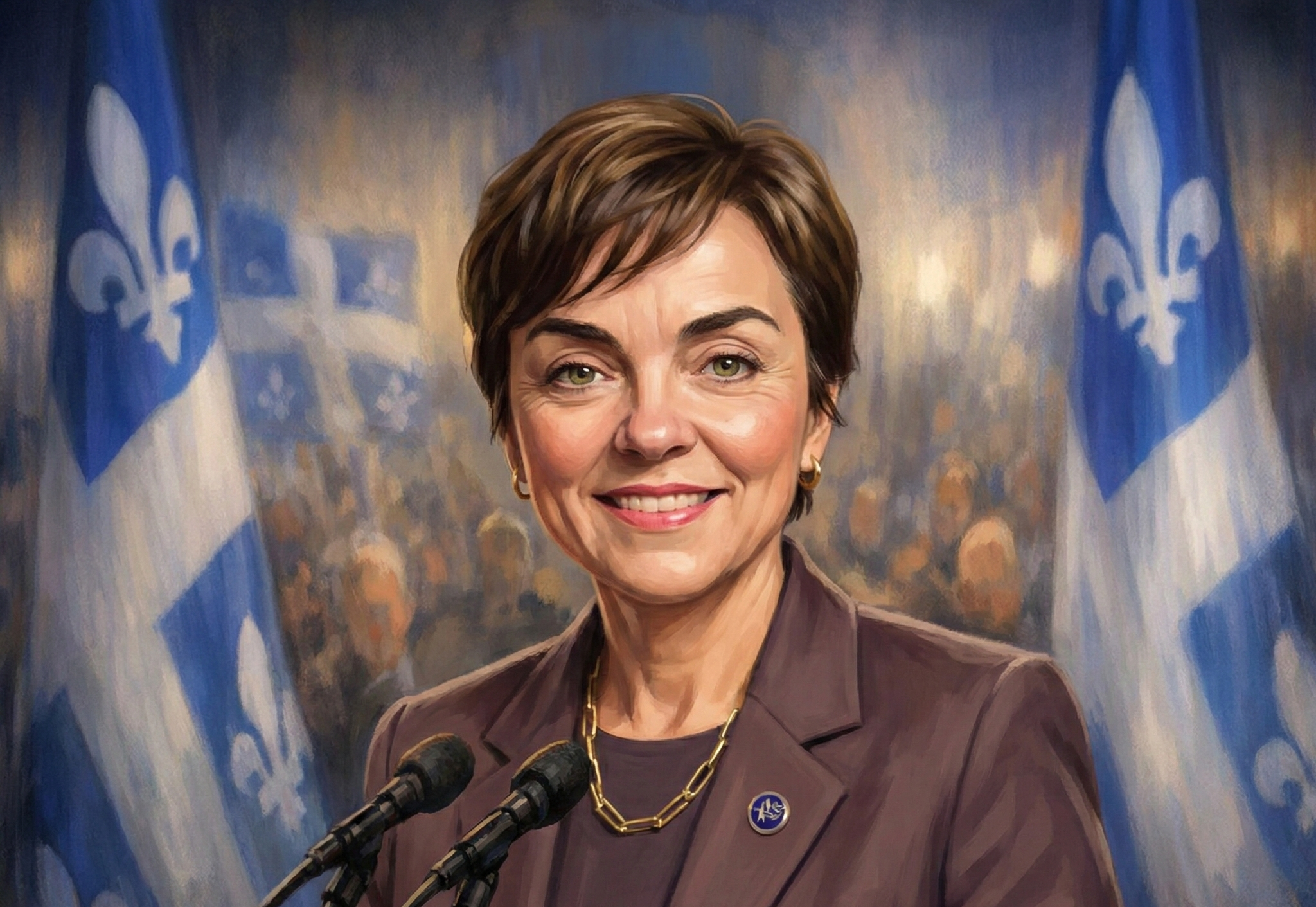 Chefferie de la CAQ : Christine Fréchette dévoile son jeu et attaque les « vieux partis »