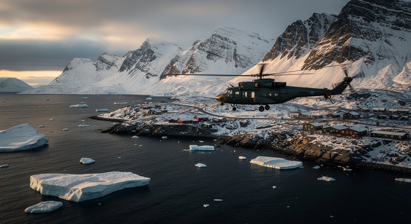 Groenland : une opération militaire d'urgence déclenchée pour un sous-marin américain