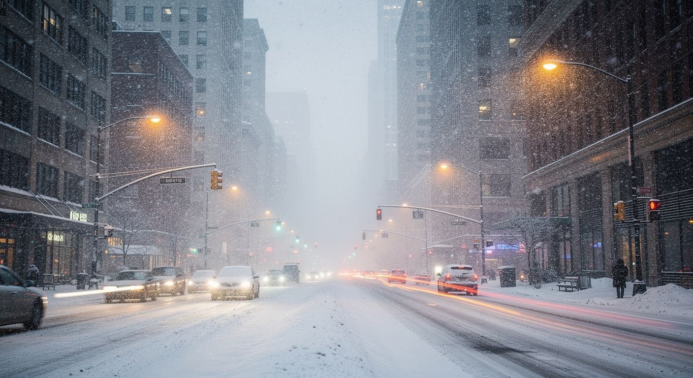 Alerte météo : La côte est américaine face à une menace blanche imminente