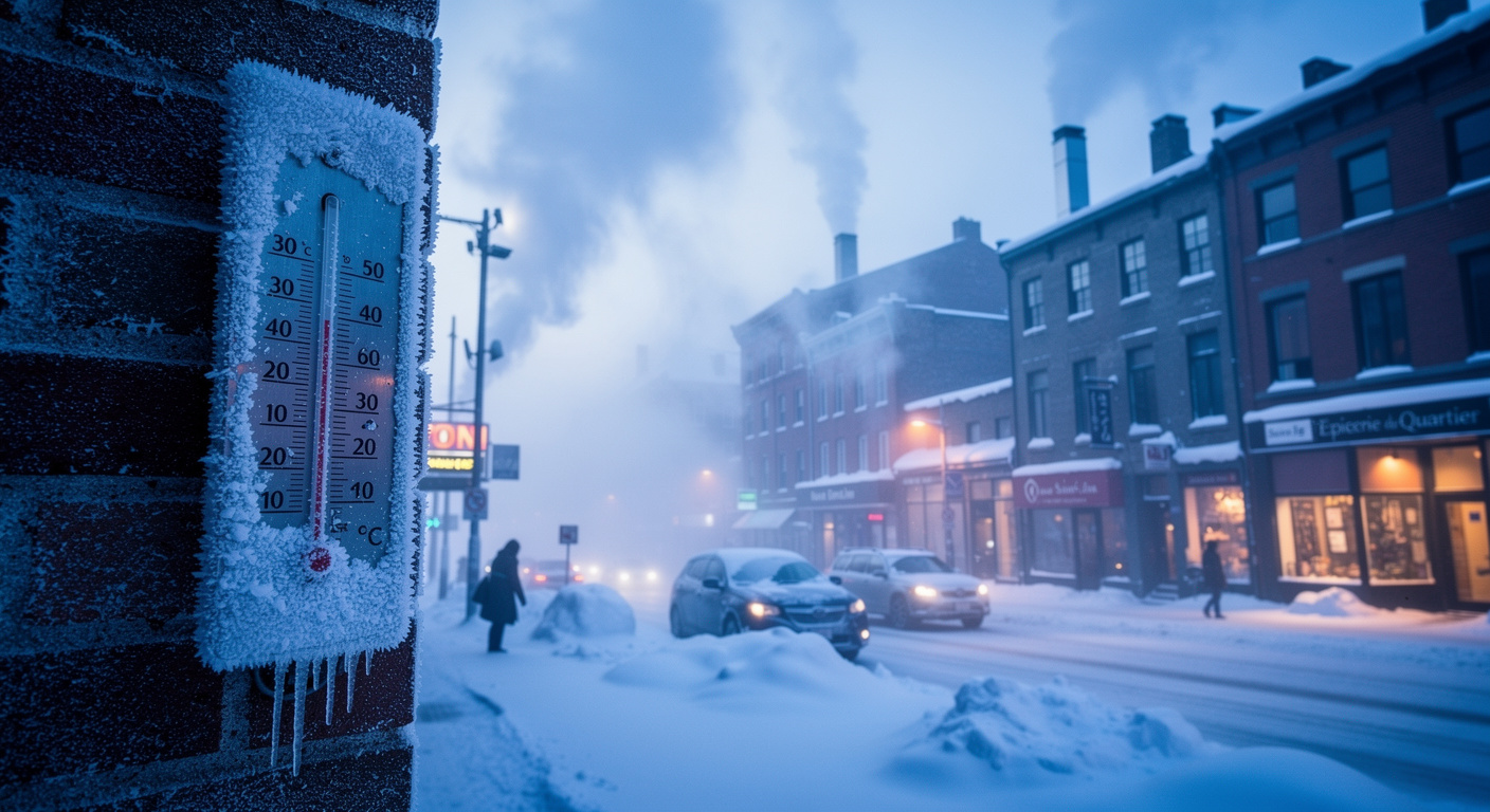 Météo : pourquoi le froid polaire fait son grand retour au Québec