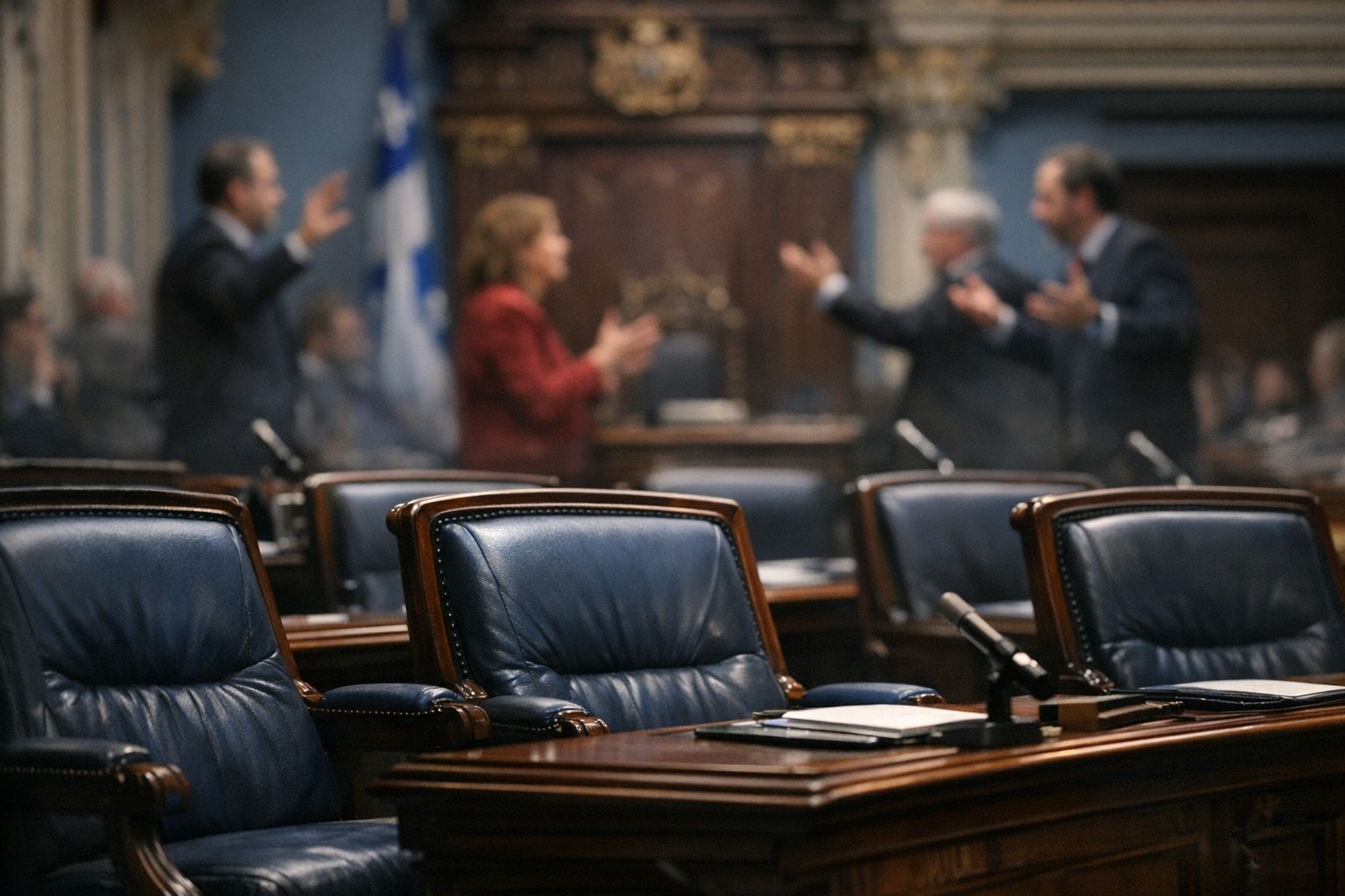 Absences et papillons : l&rsquo;opposition flaire une fin de régime à Québec