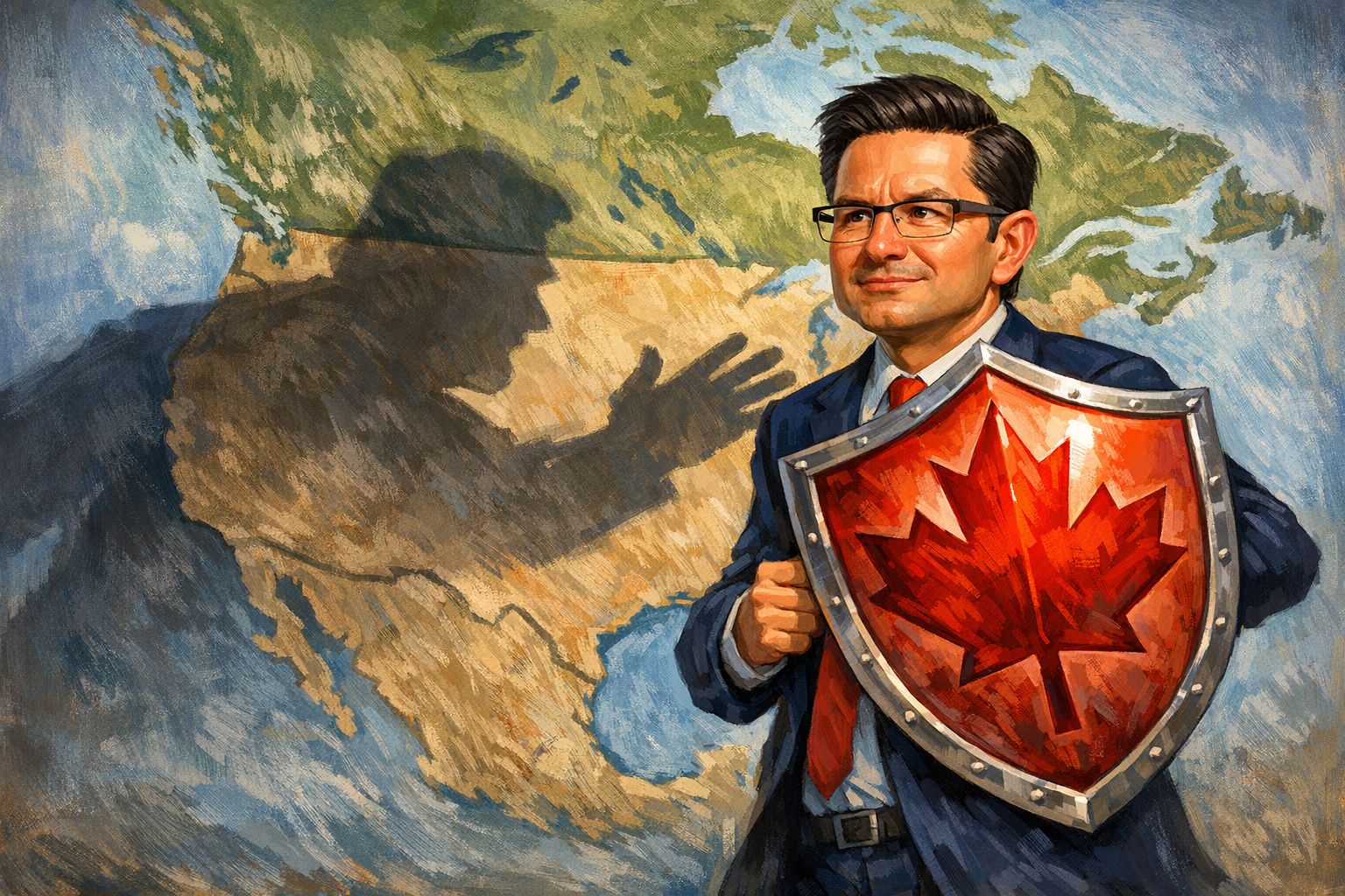 Le plan de Poilievre pour armer le Canada face à une présidence Trump