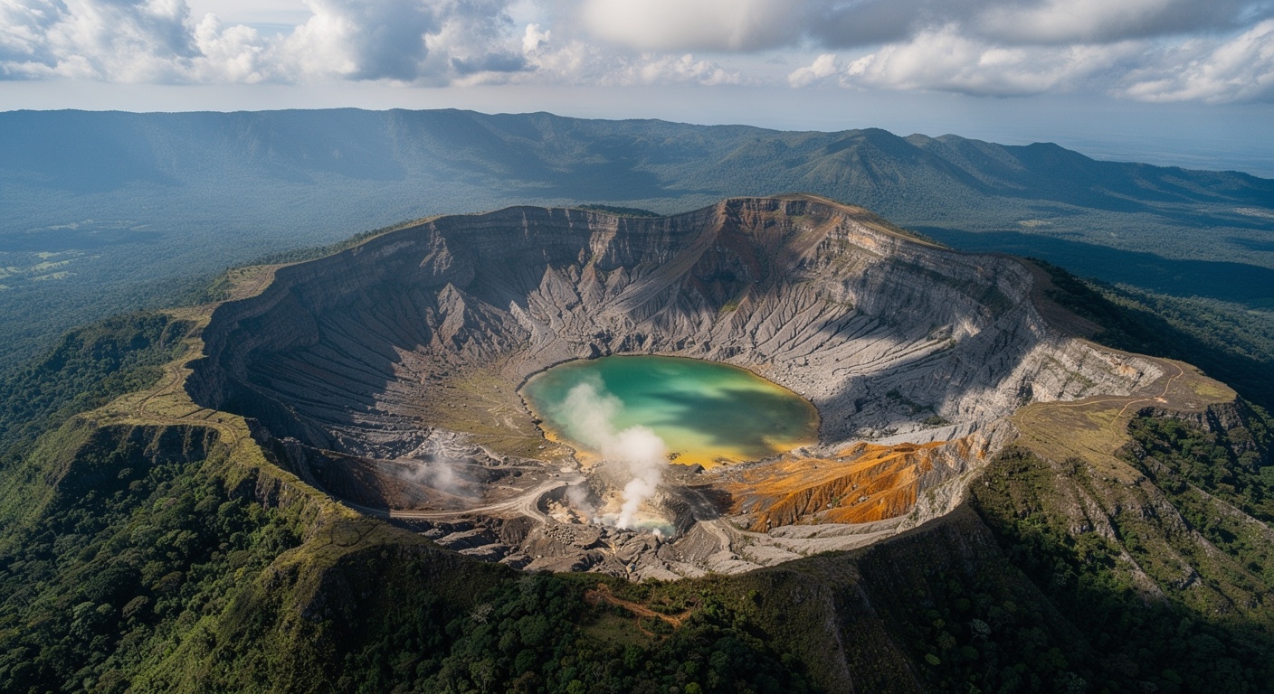 Un volcan aux conséquences potentiellement mondiales montre des signes de réveil