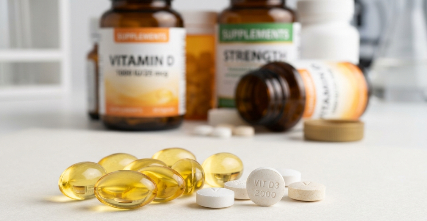 Des médecins mettent en garde les personnes qui prennent des suppléments de vitamine D