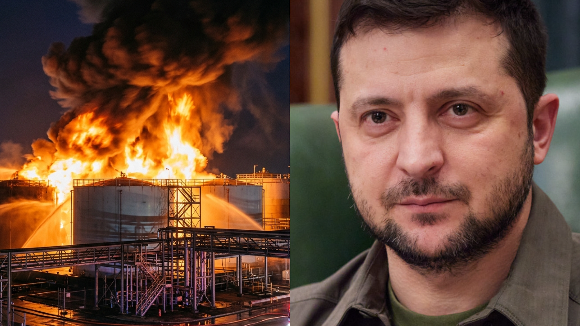 L’Ukraine frappe le plus grand port pétrolier de la Russie