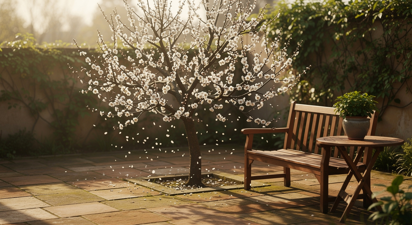 Ce fruitier est idéal pour les petits jardins et ne détruira jamais votre terrasse