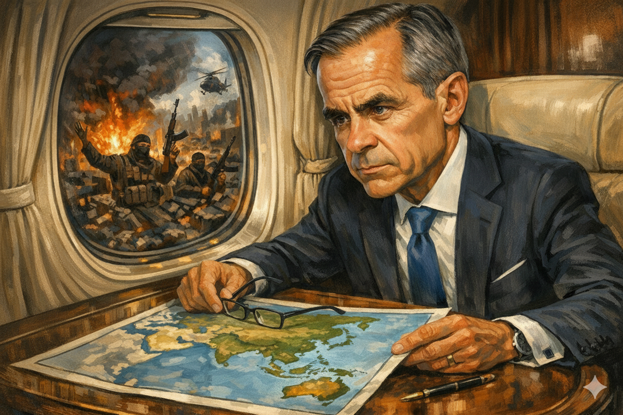 Mark Carney : son voyage en pleine crise au Moyen-Orient jugé "trop long"