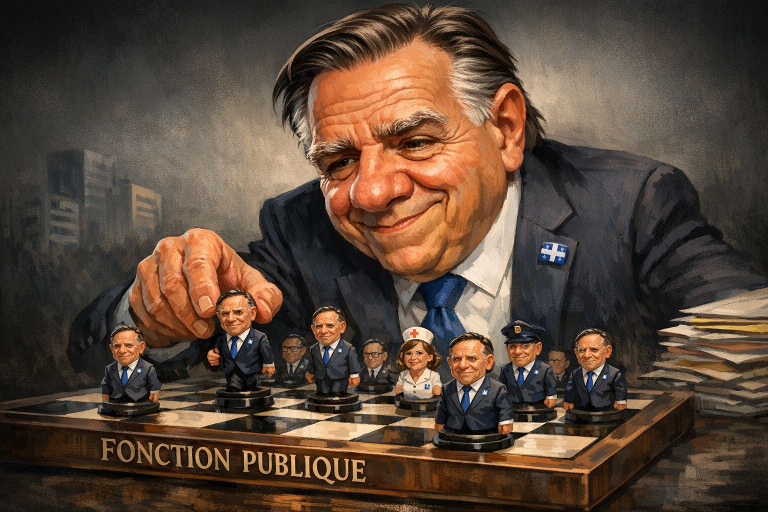 Fin de règne: Legault prolonge ses alliés à des postes clés pour l'après-élection