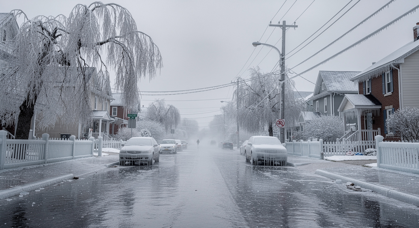 Jusqu'à 30 mm de verglas ce mercredi : le guide pour affronter le danger