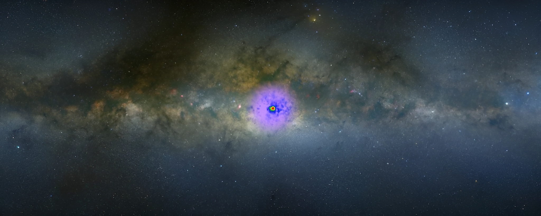 D’étranges signaux provenant du cœur de la Voie lactée pourraient s’expliquer par un nouveau modèle de matière noire