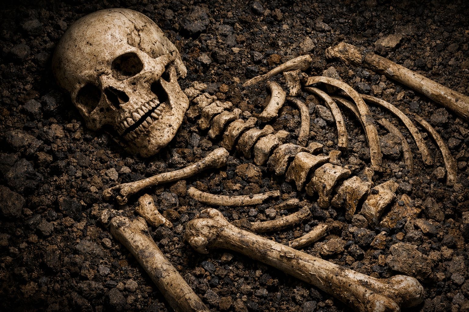 Les murs d’une église du XVe siècle se sont effondrés — révélant 12 squelettes cachés