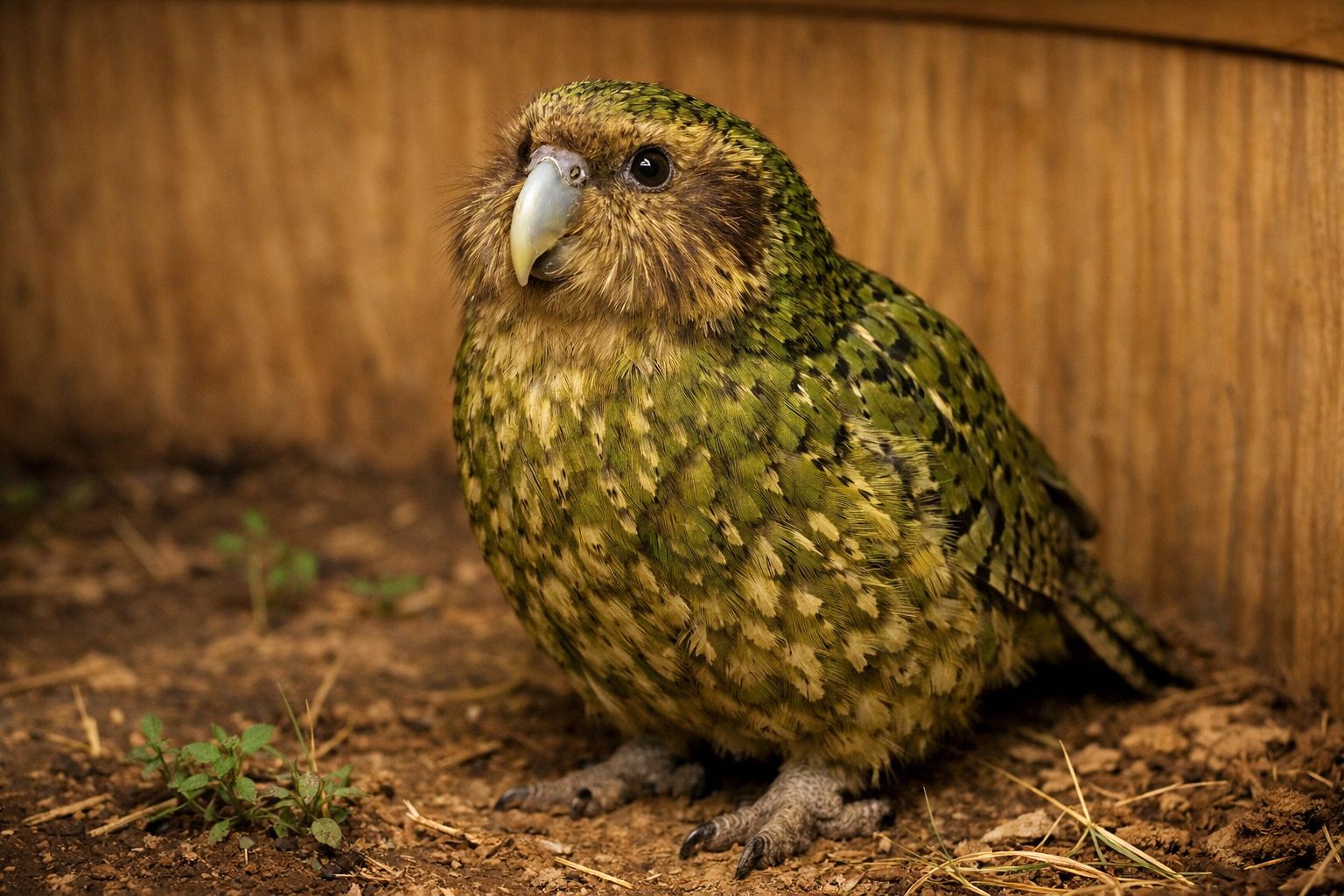 Laissez le livestream d’un perroquet vert dodu et menacé d’extinction égayer votre journée