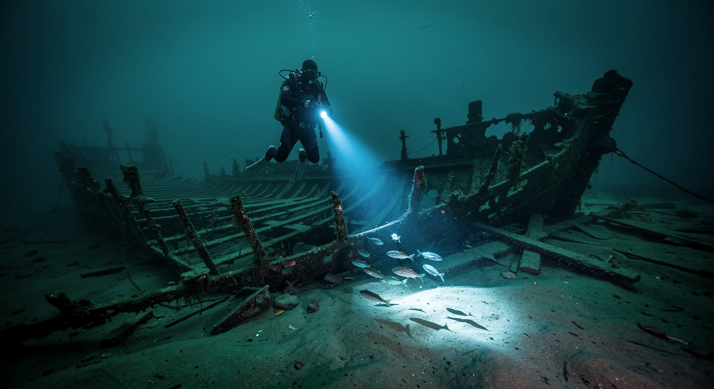 Formation sous-marine cubaine : en 2001, un sonar a révélé d’étranges structures symétriques à 600 mètres de profondeur