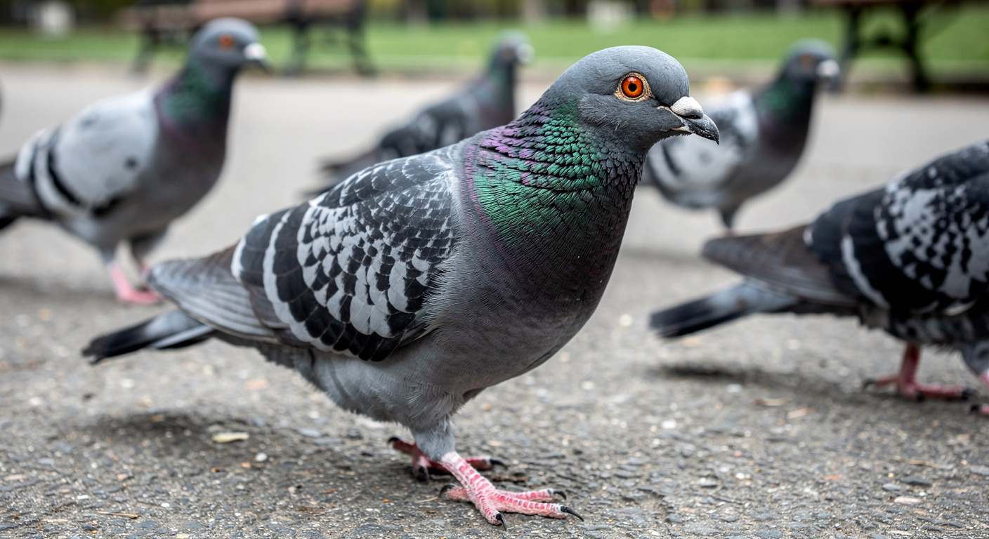 Le mystère résolu : pourquoi ne croise-t-on jamais de bébés pigeons en ville ?
