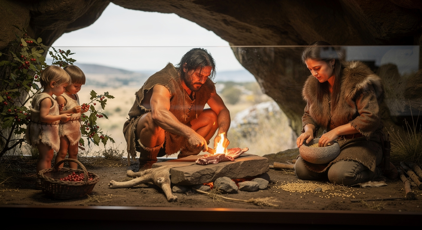 Le régime paléo n’a jamais existé : des scientifiques révèlent ce que mangeaient réellement les premiers humains