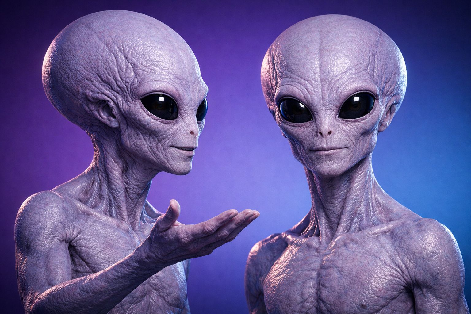 Une étude suggère que les extraterrestres ne sont pas de petits hommes verts, mais des "mangeurs d’hommes" violets