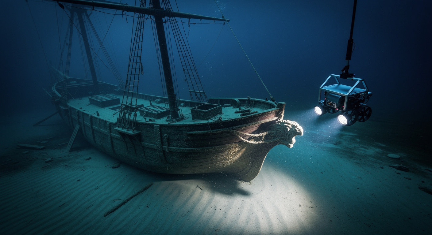 Un navire fantôme englouti depuis 139 ans refait surface grâce à une expédition de deux heures