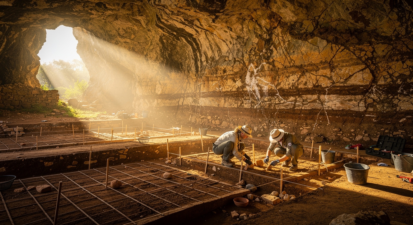 Comment l'organisation de l'habitat révèle l'évolution de nos ancêtres face à Néandertal