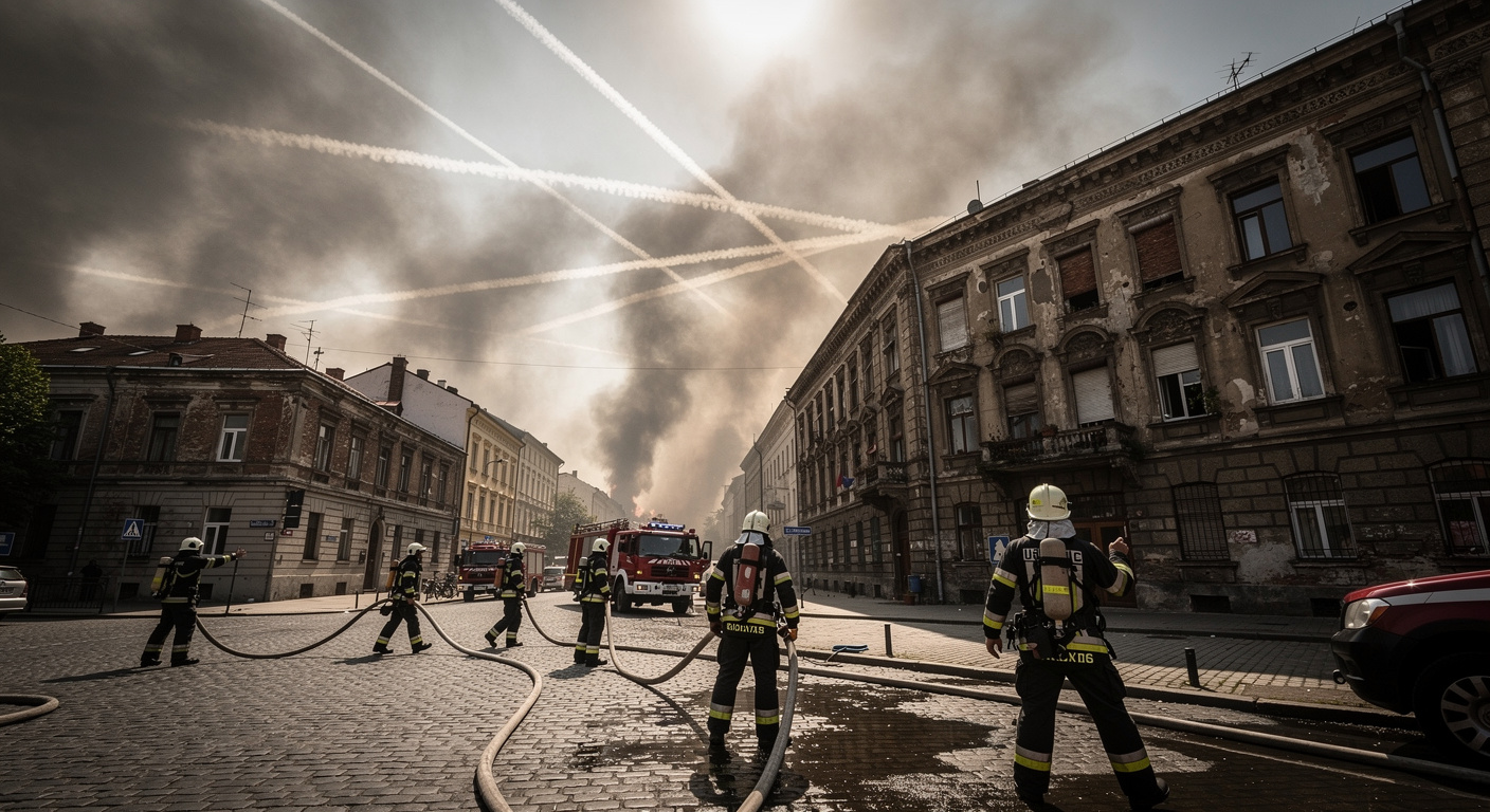 Une pluie d'acier en plein jour : retour sur une offensive aérienne hors normes en Ukraine