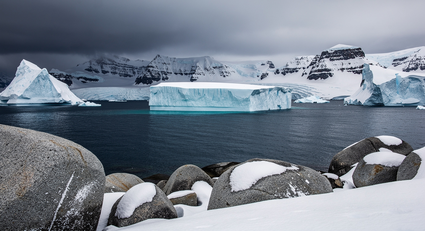 Une étude explique la croissance de la banquise antarctique et son déclin soudain
