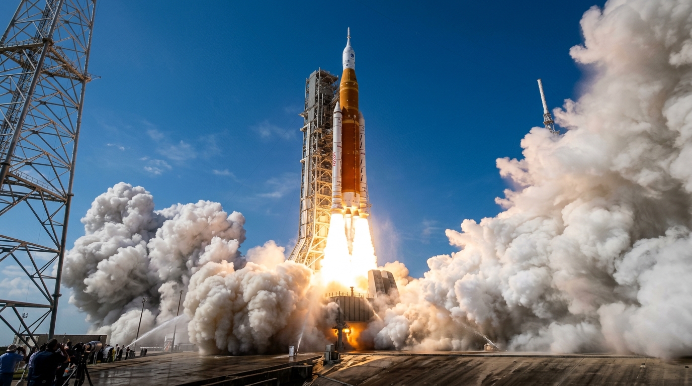 Artemis II : les astronautes confrontés à un problème inattendue quelques minutes après le lancement