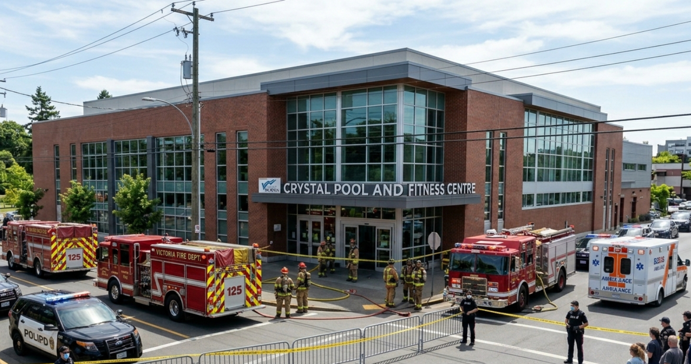 Un incident chimique dans une piscine libère un gaz dangereux, 8 personnes hospitalisées