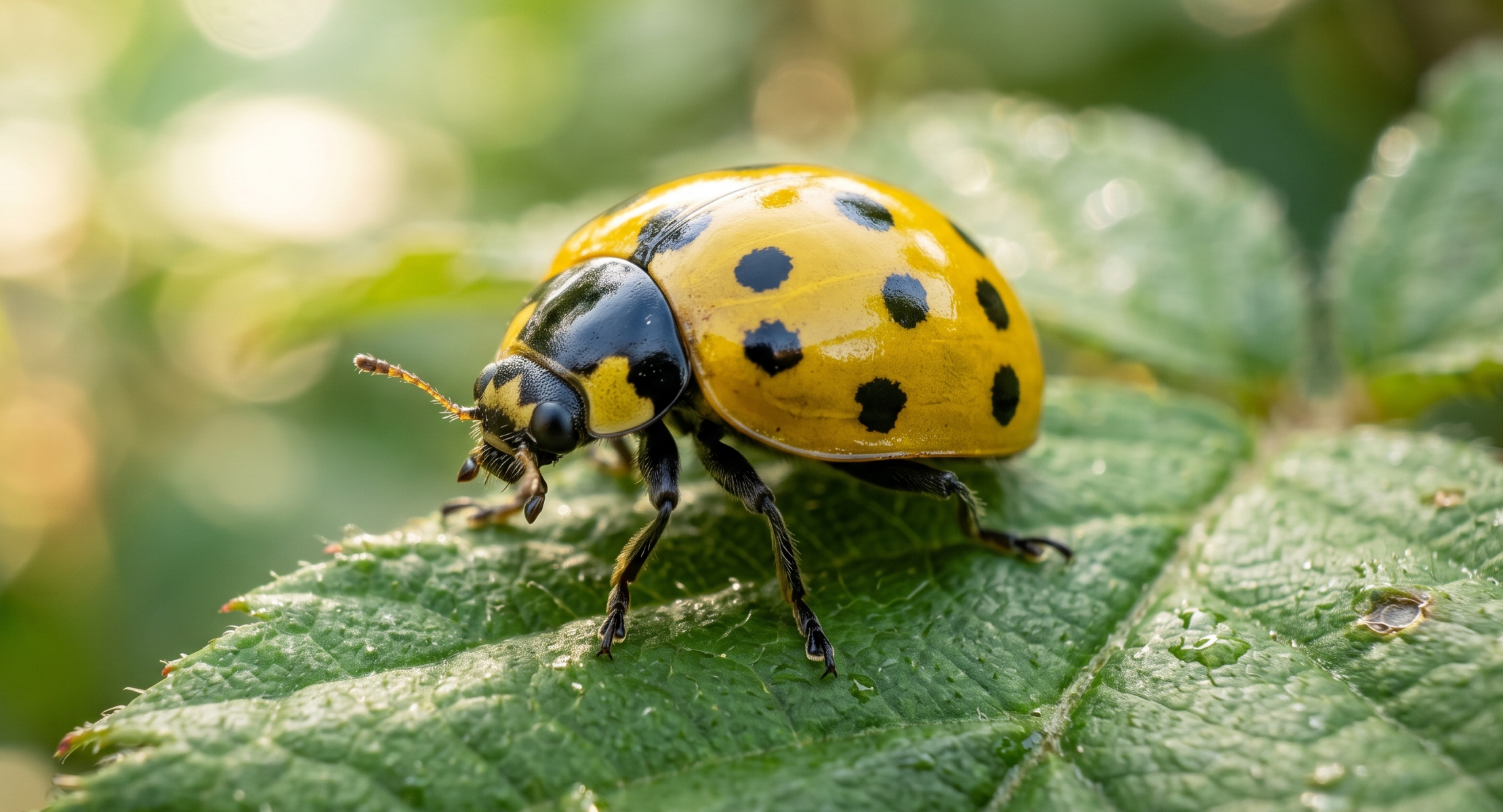 Que signifie le fait de voir une coccinelle jaune ?