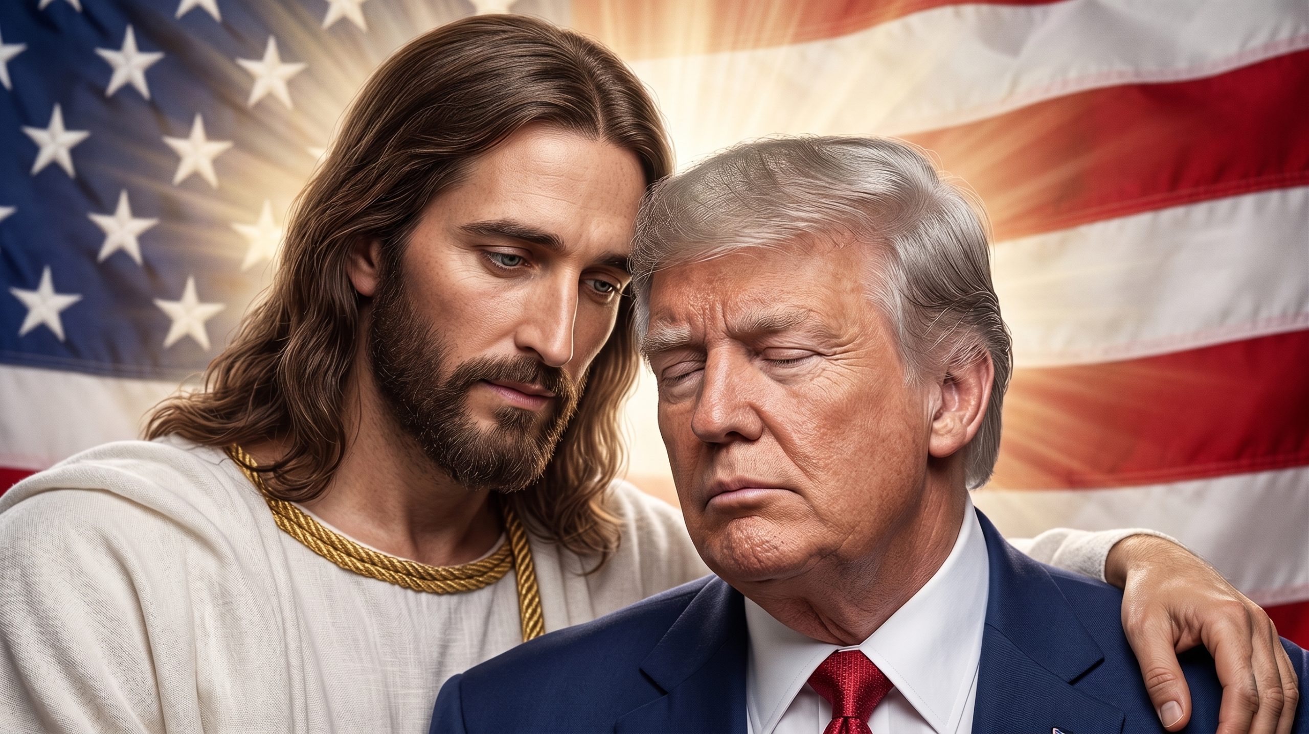 Donald Trump partage une seconde image de Jésus après des critiques pour blasphème