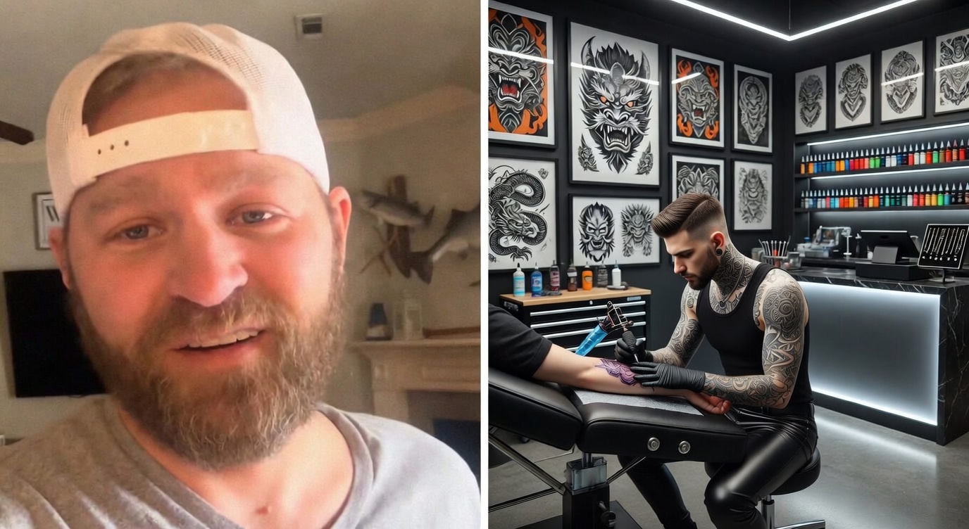 Un homme de l’Arkansas emmène sa fille dans un salon de tatouage — le propriétaire publie un message sur Facebook