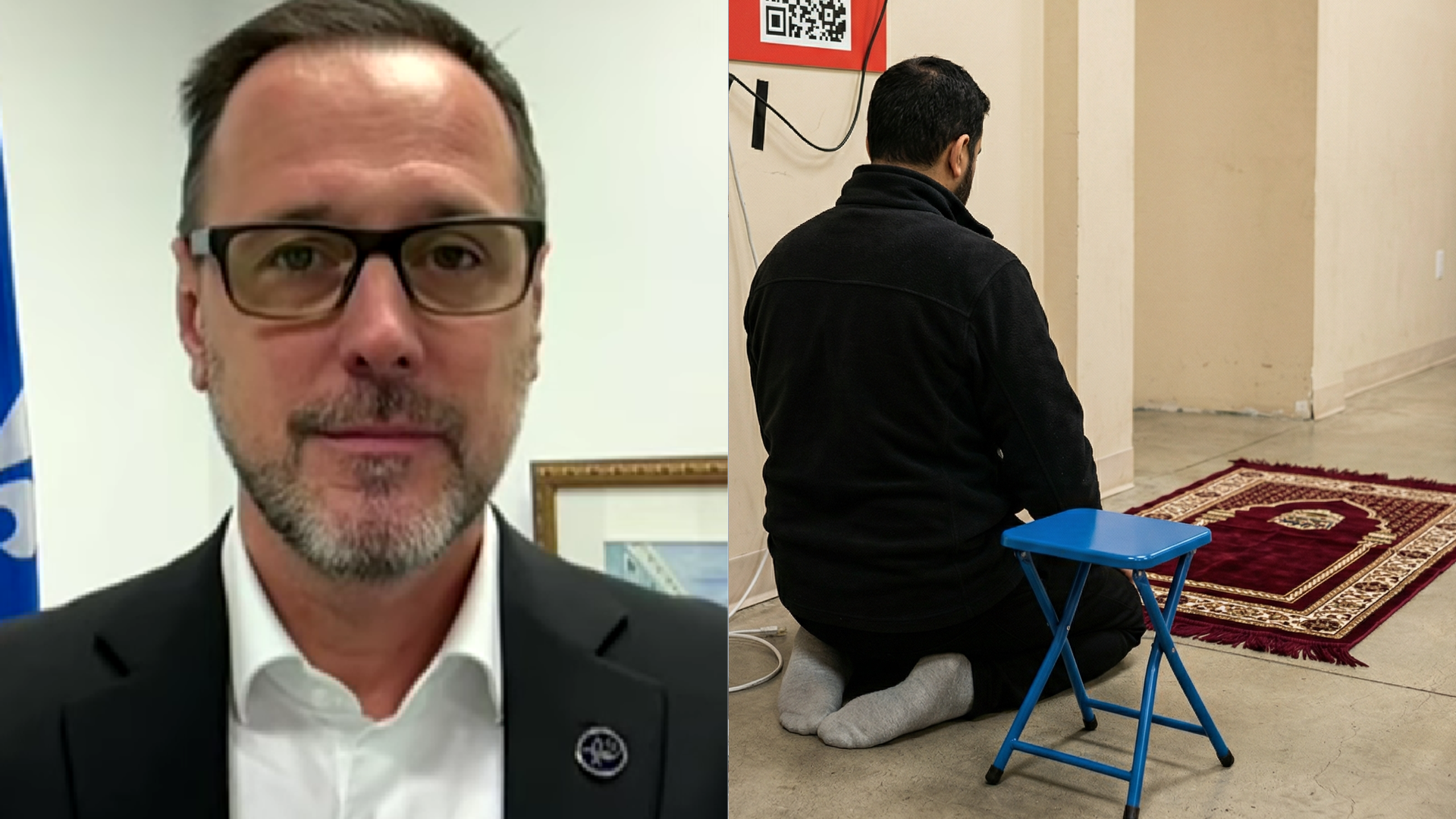 Québec adopte une loi interdisant la prière dans les rues et les salles de prière dans les écoles