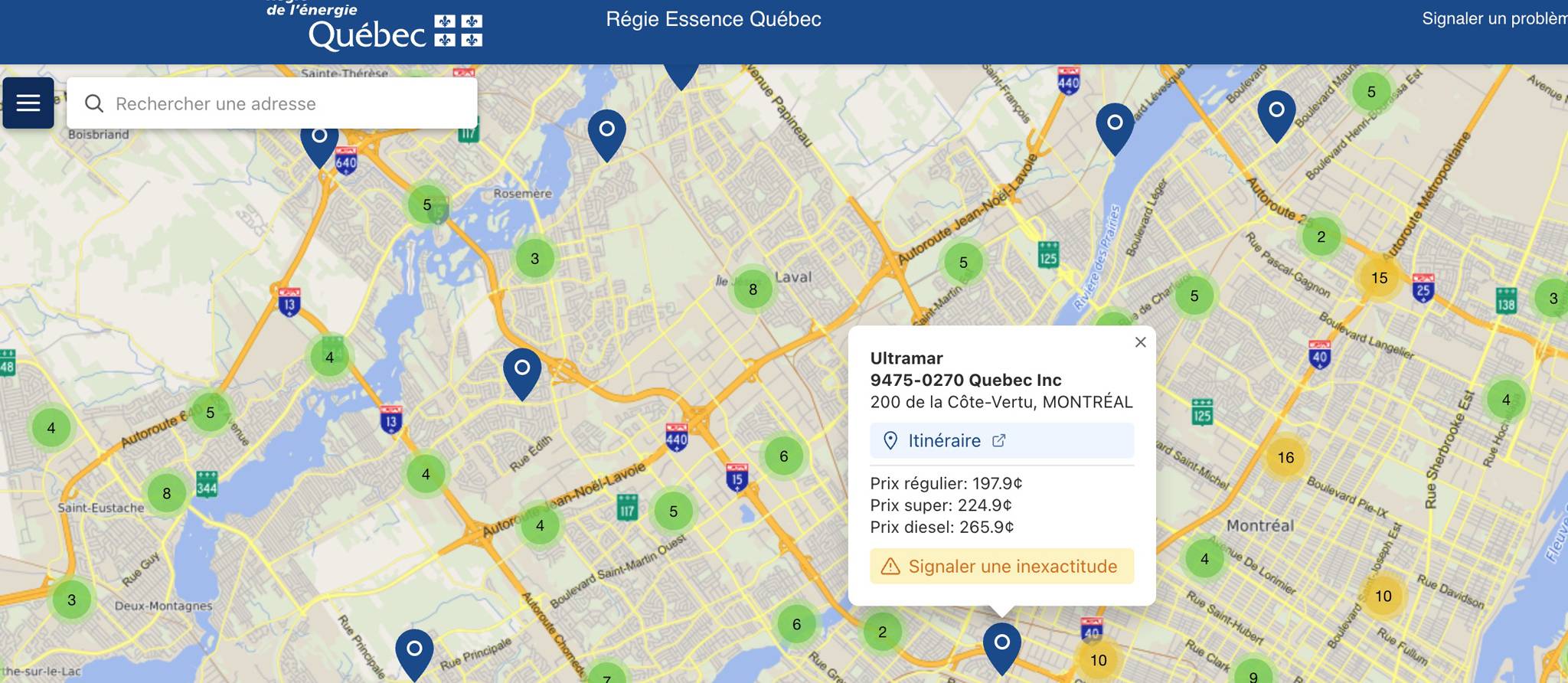 Essence au Québec : la nouvelle carte en temps réel va-t-elle changer vos habitudes à la pompe ?