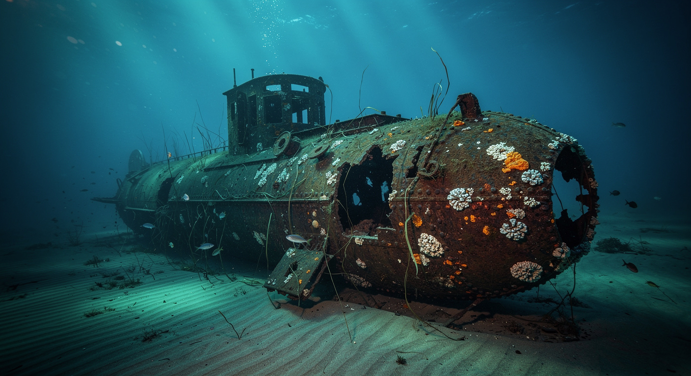 Le mystère du H.L. Hunley : pourquoi l&rsquo;équipage de ce sous-marin enfoui n&rsquo;a-t-il pas tenté de fuir ?