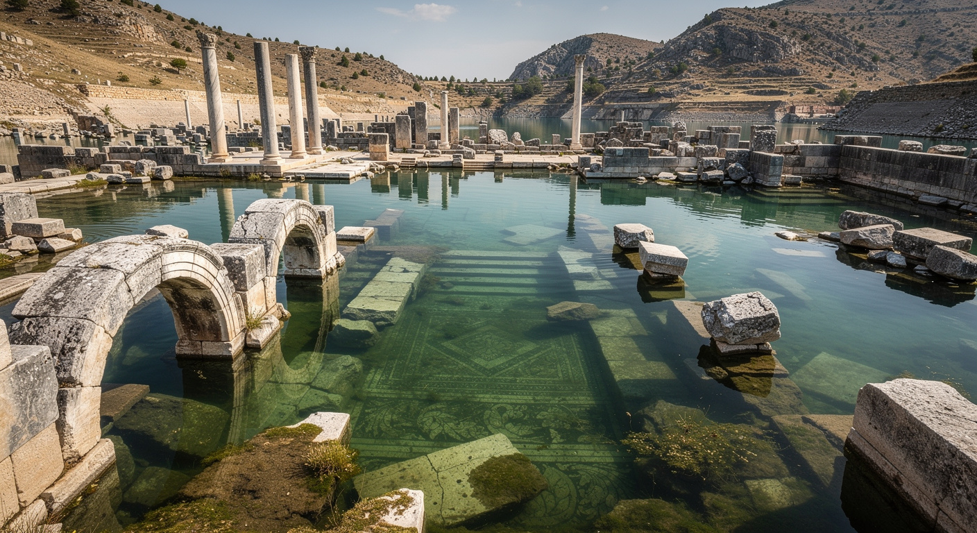 Des archéologues dévoilent l’histoire cachée d’une ancienne cité engloutie sous les eaux