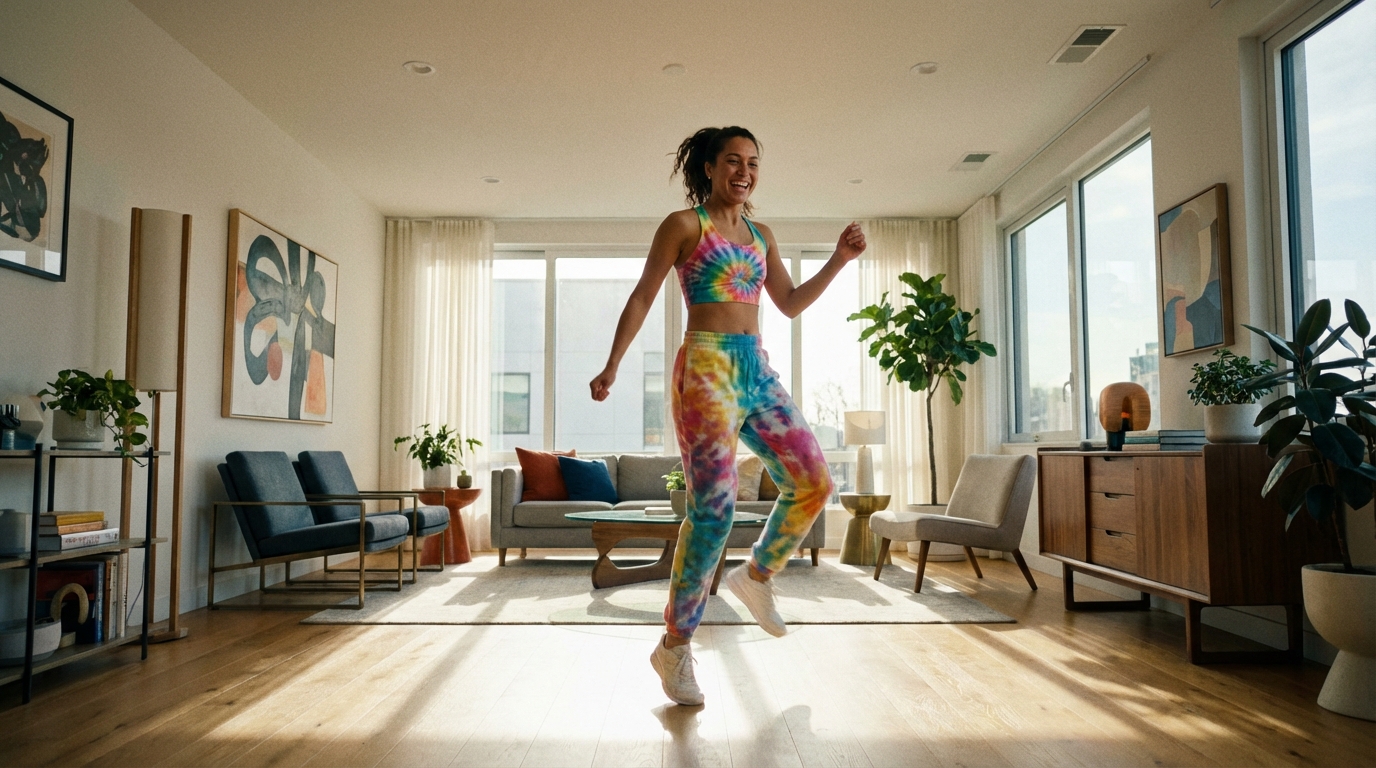 Zumba à la maison : 6 exercices faciles pour bouger sans équipement