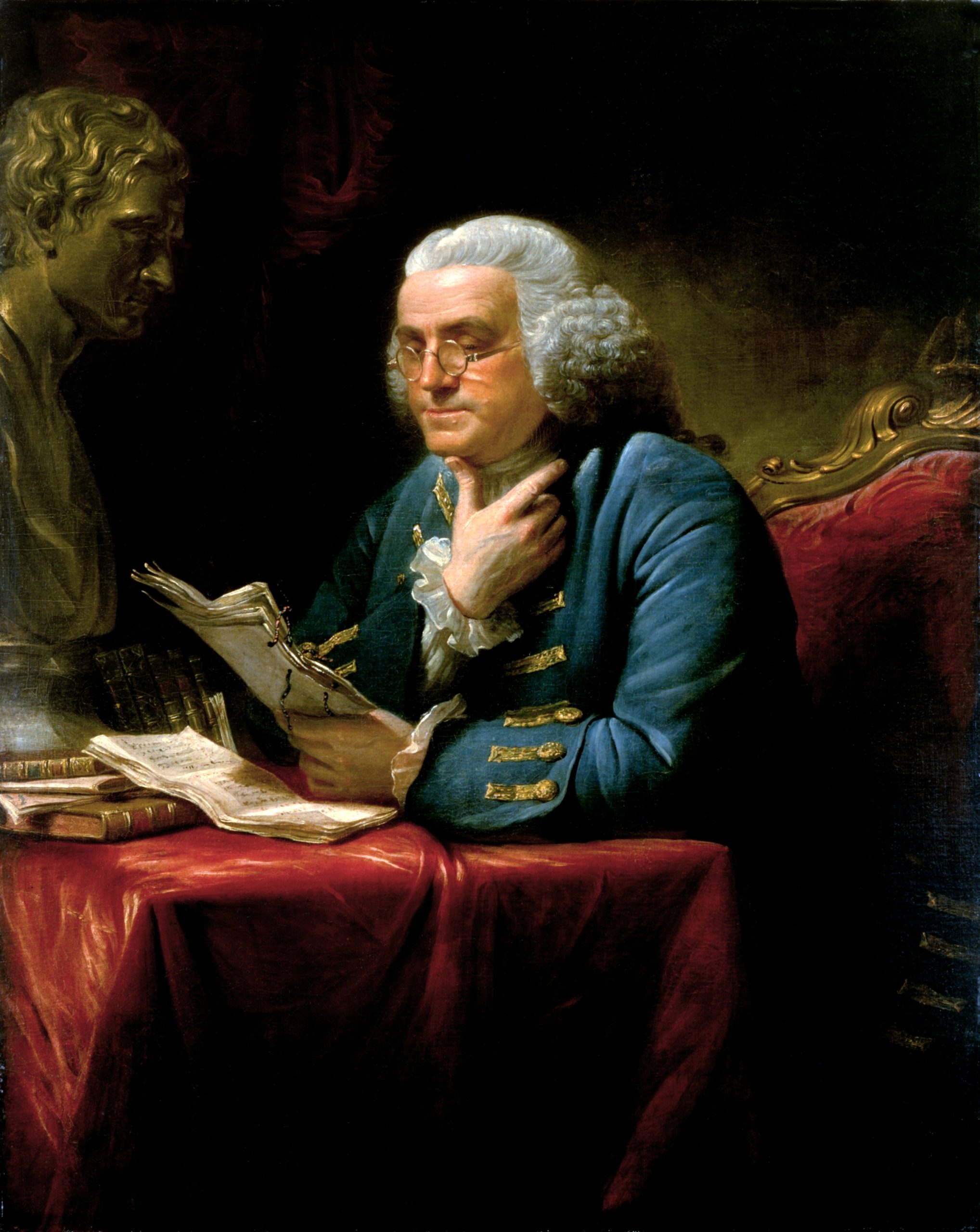 En 1750, Benjamin Franklin s’électrocute en tentant d’exécuter une dinde lors d’un dîner