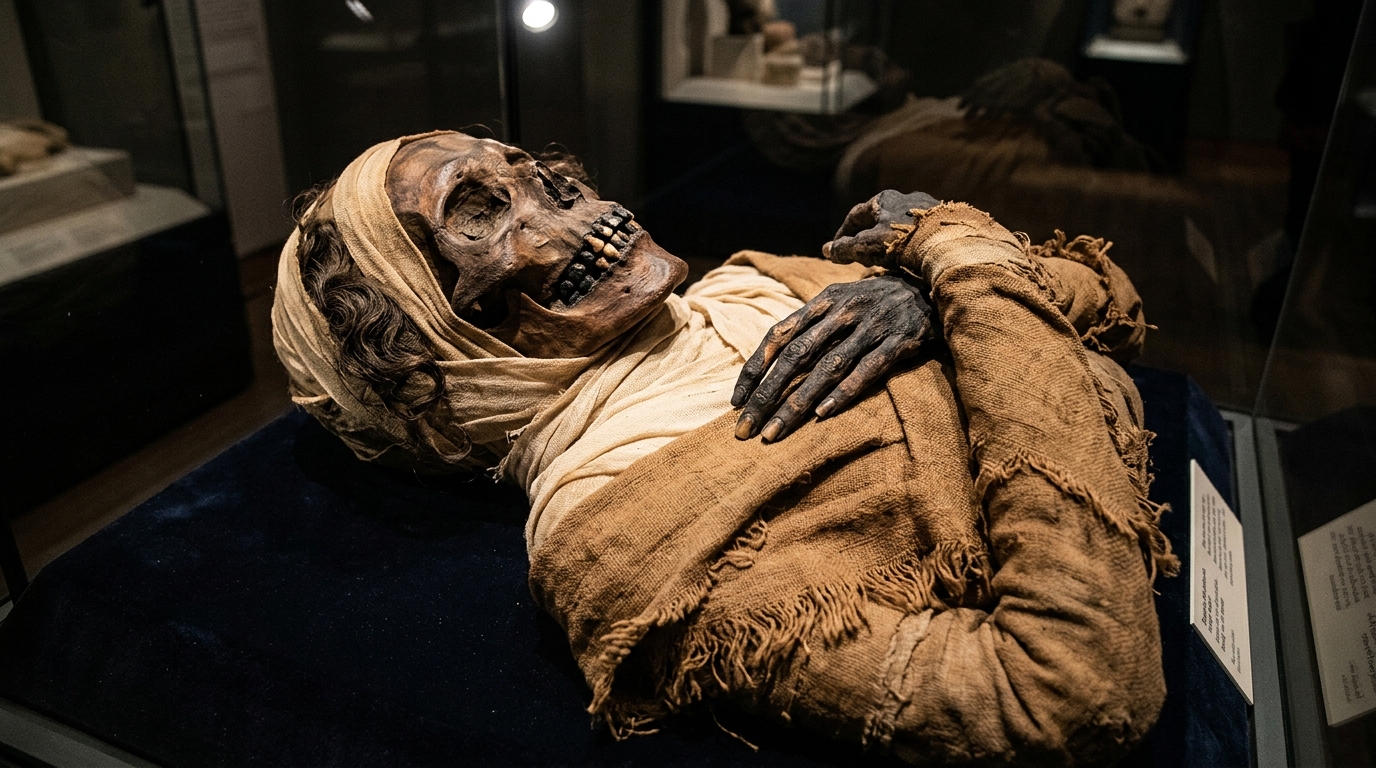 Des archéologues découvrent un fragment de l’Iliade d’Homère sur un papyrus, dans la poitrine d’une momie