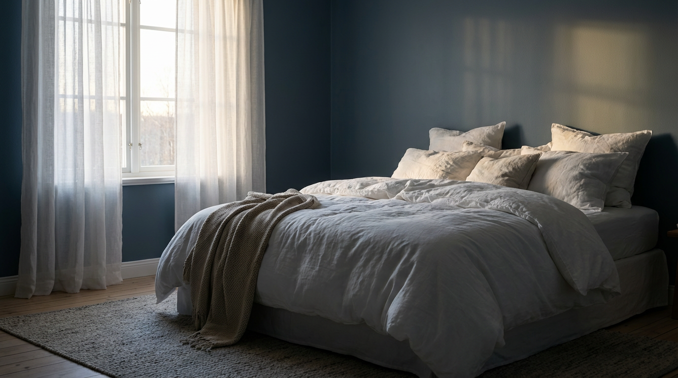 La couleur de votre chambre pourrait perturber votre sommeil : la science a tranché